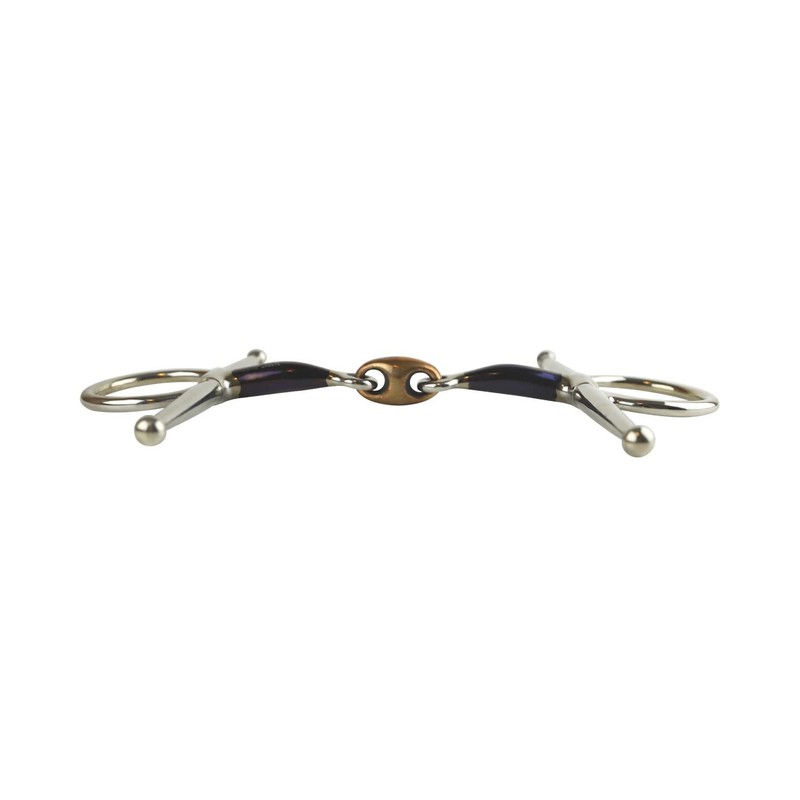 AK Full Cheek Cooper Diamond Horse Riding Bit mit Schweißeisen-Mundstück