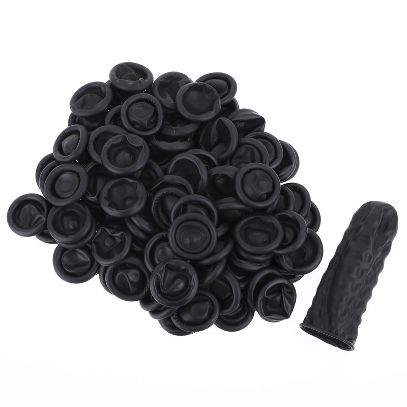 100 Pcs Finger Cots Finger Protectors, Medium Finger Protectors Disposable
