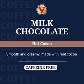 Victor Allen's Coffee, Milk Chocolate Hot Cocoa, 12 Count, Single Serve Hot Cocoa Pods for Keurig K-Cup Brewers