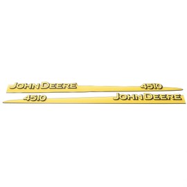 John Deere 4510 Hood Trim Strip Set Decals LVU12289 LVU12290