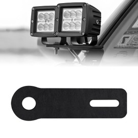 Ham Antenna Ditch Bracket Extension – Ditch Light Bracket Extensions Compatible with Truck and SUV Ditch Light Brackets (Universal, Fits Most Brands) – LED Ditch Light Mounting Brackets Extension Kit