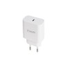 Brightium USB-C-Wandladegerät 20 W PD 3.0, kompakt und schnell, ideal zum Aufladen von mobilen Geräten und Tablets.