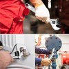 MAXPOWER 300 mm Adjustable Spanner, Professional High Performance Gear Key