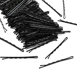 Nyamah Sales Metal Hair Clips Bobby Pins Hair Styling Pins Hairdressing Salon Tool for Women Girls, Black (50-Piece) Pack of 1