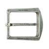 Trafalgar 32mm Square Bubble Edge Solid Brass Belt Buckle