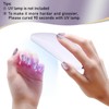 XEAOHESY 32pcs Semi Cured Gel Nail Strips, Needs to Be