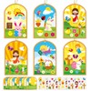 Lonfliness 36 Sets Easter Stickers Crafts for Kids Make Your