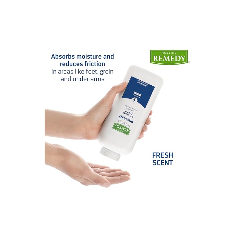 Medline Soothe Cool Cornstarch Body Powder