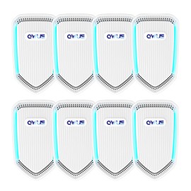 Air Ionizer for Home Negative Ion Air Purifier Plug In, Mini Filterless Air Freshener Quiet Air Cleaner Portable Air Purifiers Odors Smoke for Home Office, Bedroom, Bathroom (8 Pack)