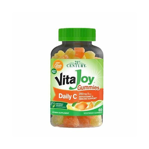 VitaJoy Daily C 60 Gummies 250 mg by 21st Century