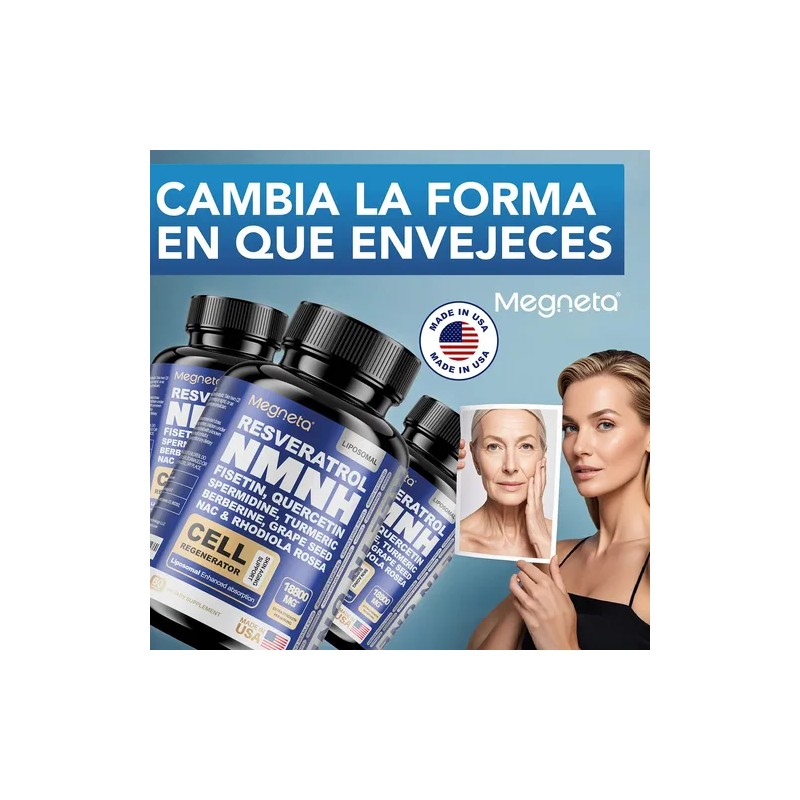 Megneta Nad Resveratrol Antiedad