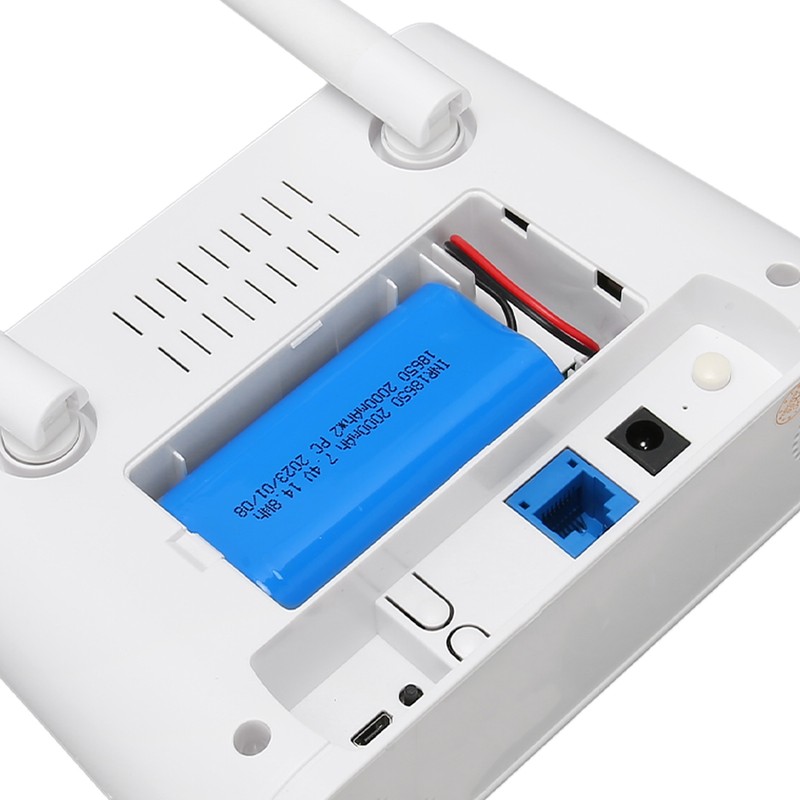 4G WiFi Router 300Mbps High Speed 4000mAh Standard SIM Card