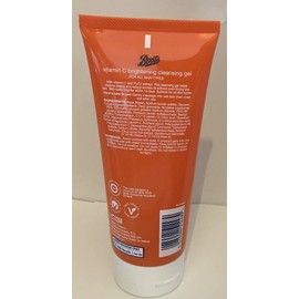 Boots Vitamin C Brightening Cleansing Gel for all skin types- 200ml Vegan
