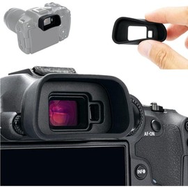 EOS R7 Eyecup Eyepiece, Extended Soft Silicon Camera Eye Cup Viewfinder Eyeshade Protector Cover Special Designed for  EOS R7 Mirrorless Camera - Color: Replace Canon EG Eyecup