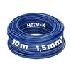 Kalitec 10 Metres H07V-K 1.5 mm² Dark Blue/White Wiring Cable