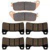Caltric Front Rear Brake Pads for Honda CB1000R CB 1000R