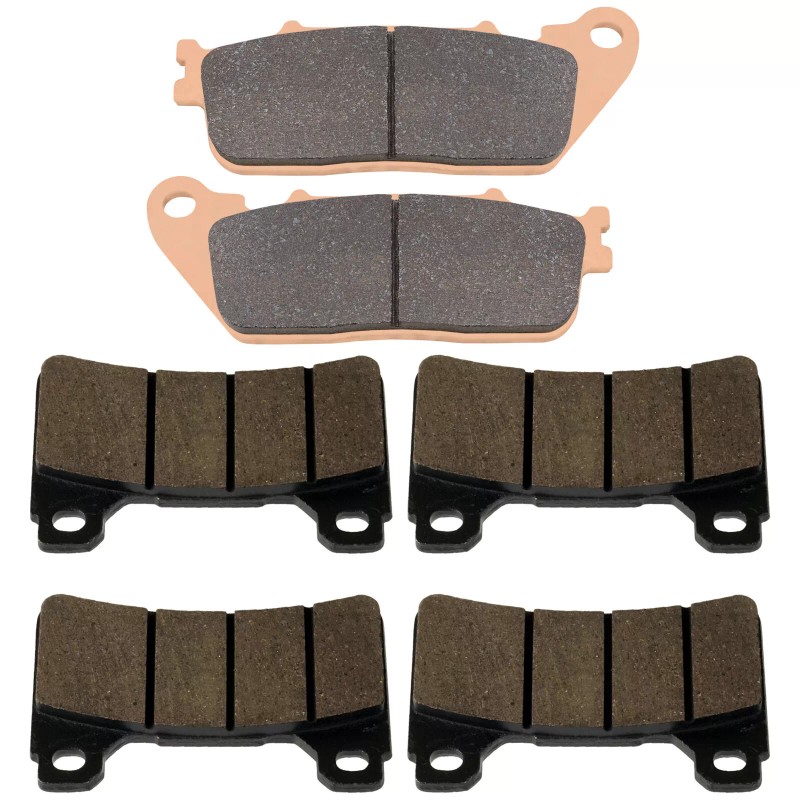 Caltric Front Rear Brake Pads for Honda CB1000R CB 1000R