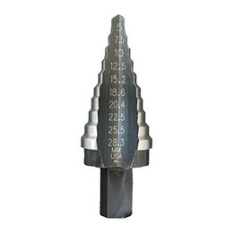 Irwin 10502855 5 - 28.3mm Step Drill Bit (10 Hole)