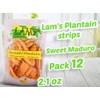 Lam's Plantain strips | Vegetable snacks | 2.1oz | 60g