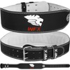 WFX Leather Weight Lifting Belt Heavy Duty 10 Adjustable Holes