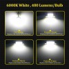 BMTxms 11x White Interior LED Light Bulbs Package Kit for