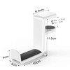 Deyagoo Gaming Headset Holder, 360-degree Rotating Computer Headset Suspension Stand
