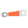 Alomejor Bike Crank Spanner 9/10mm Carbon Steel Bike Chain Fixed