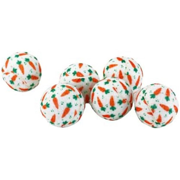 Midlee Midlee Easter Carrot Dog Tennis Balls, Regular Size