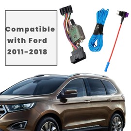 Factory Radio Add a Subwoofer Speaker Amplifier Wire Harness Adapter Fits for Ford F-150 250 350 450 550 Edge Escape Explorer Fiesta Carnival Focus Mustang Transit Interface Wiring Inline Converter