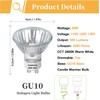 Ivyemons GU10+C 120V 50W Bulb - High Output 500LM GU10