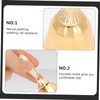 CAXUSD Decorative Metal Hand Bell Retro Style Call Bell for