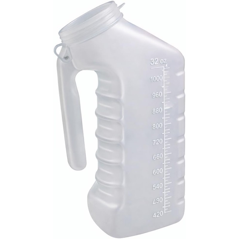 Vakly Male Urinal with Glow in The Dark Cover [2