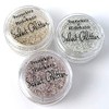 It shines brightly. TSUMEKIRA x HIDEKAZU Nail Glitter Set of