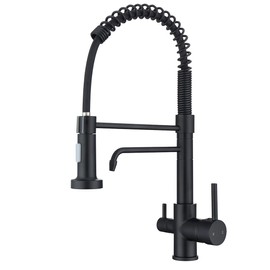 3 in 1 Drinking Water Faucet: Kitchen Faucet with Filter functionality for Easy Access to Filtered Water for Drinking, No Need for a Separate Drinking Water Dispenser Faucet
