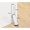 Door Stop, 2 Pack No Drilling Door Stoppers to Keep