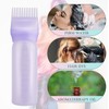 HAIR Botella Aplicadora de Tinte de Raíz Cepillo Aplicador de