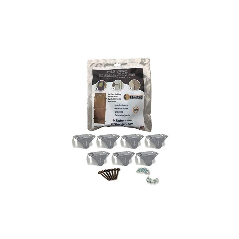 Door Installation Kit - Quick and Easy Door Hanging: No