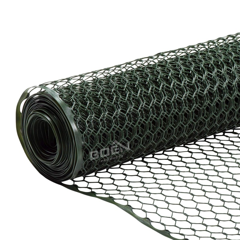 BOEN Poultry hex Netting Plastic Temporary Barrier Chicken Wire Protection