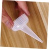 GLEAVI 6pcs Hair Dry Cleaning Bottle Hair Oil Applicator Empty