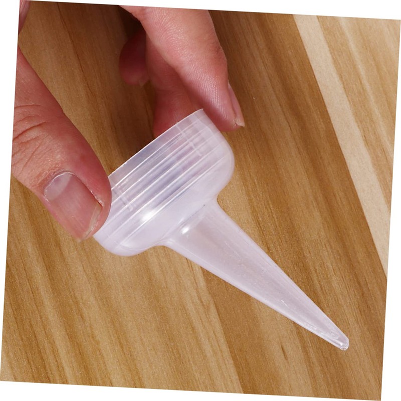 GLEAVI 6pcs Hair Dry Cleaning Bottle Hair Oil Applicator Empty
