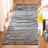 Safavieh Rag Rug BLACK / MULTI 2'-3" X 8' Runner