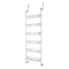 Smart Design Over-The-Door Organizer for Storage - 6 Adjustable Baskets