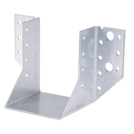 Joist Hanger 80 x 100 mm External Galvanised - Steel Bar Support with 2 mm Material Thickness ETA Certified Pack of 1