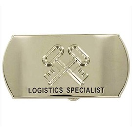 VANGUARD Navy Enlisted Specialty Belt Buckle: Logistics Specialist: SK LS
