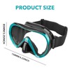 Swimming goggles for adults, men, women, elastic headbands, snorkel mask,