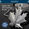 Danforth Maple Leaf Fall/Autumn Tea Infuser - Handcrafted Pewter -