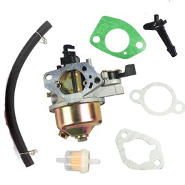 BXParts Carburetor carb compatible with 346CC 11HP 420CC 14HP Predator OHV Engine GO Kart with Gaskets Fuel Filter Spark Plug Kit