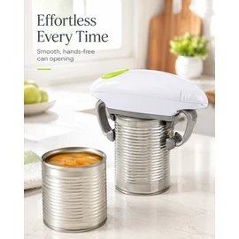 Automatic Electric Jar Opener for Kitchen Use – One-Touch Lid Opener with Hands-Free Operation and Secure Grip