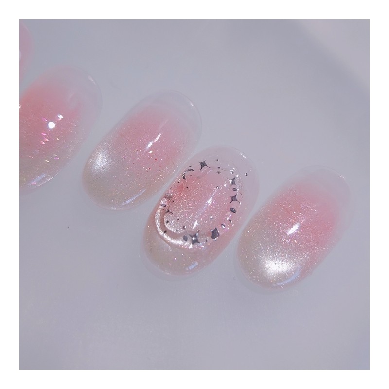 Cheek Glow Handmade Nail Tips Ball Touch Magnet Gra Nail