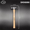 Dead On Tools-19oz Milled Face Framing Hammer,(DOHFH19M17)